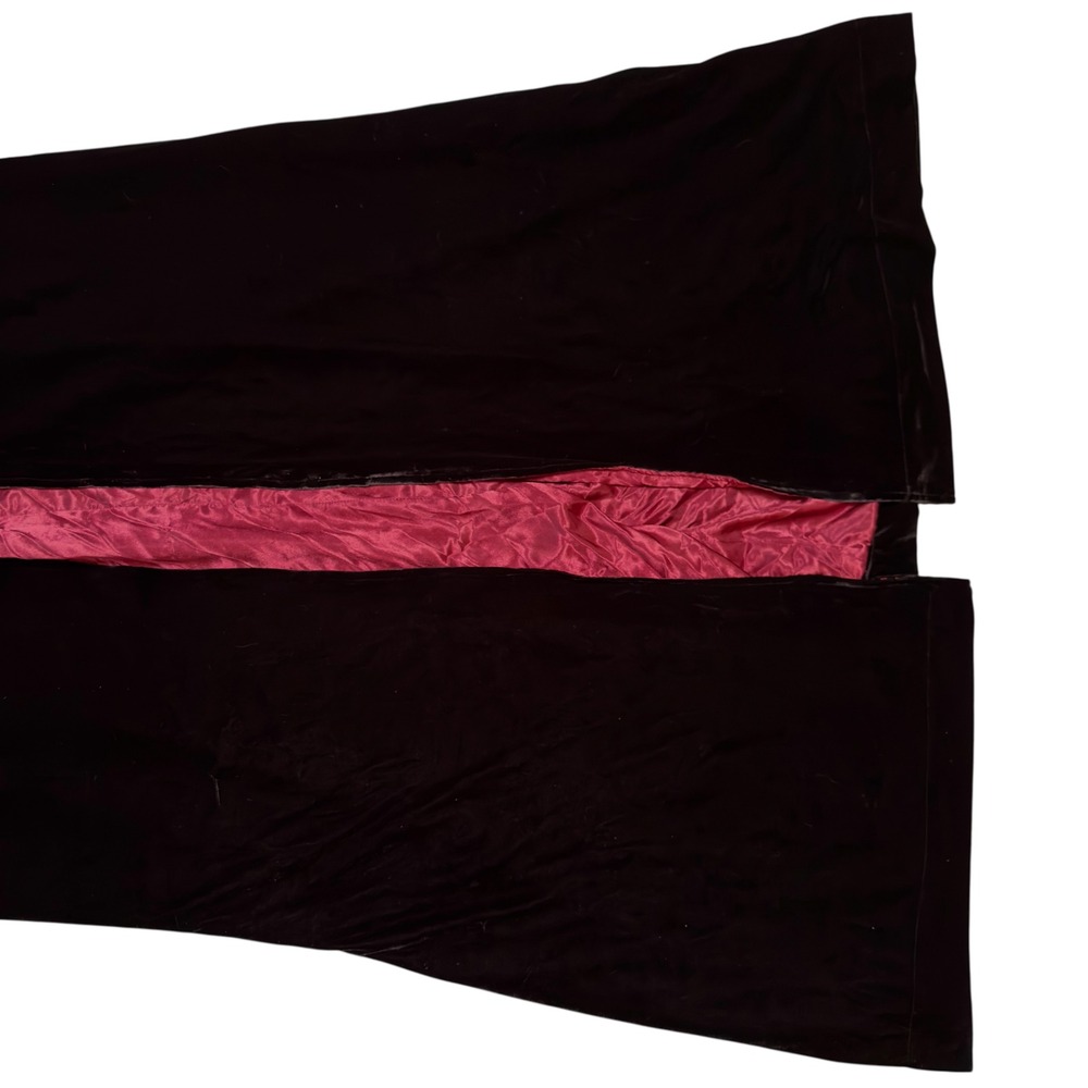 ๐ Harry Potter Unisex Gryffindor Heavyweight Blk Velvet Robe Cosplay Halloween - Picture 11 of 16